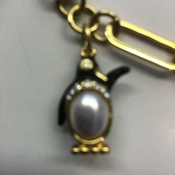 Kate Spade New Mismatch Penguins and Pearls Bracelet